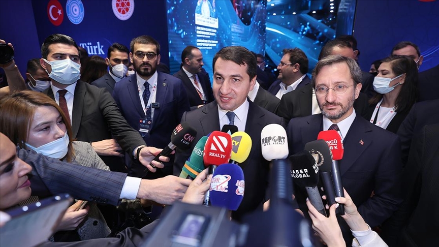 نائب الرئيس الأذربيجاني حكمت حاجييف ( الأناضول)