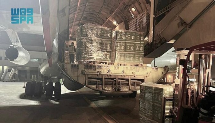  الطائرتان تحملان مساعدات إنسانية إلى أفغانستان ( واس)