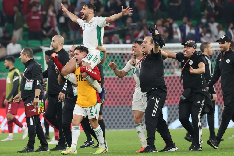 يتميز بلايلي بموهبة كبيرة أوصلت الجزائر إلى نهائي كأس العرب(ا ف ب)