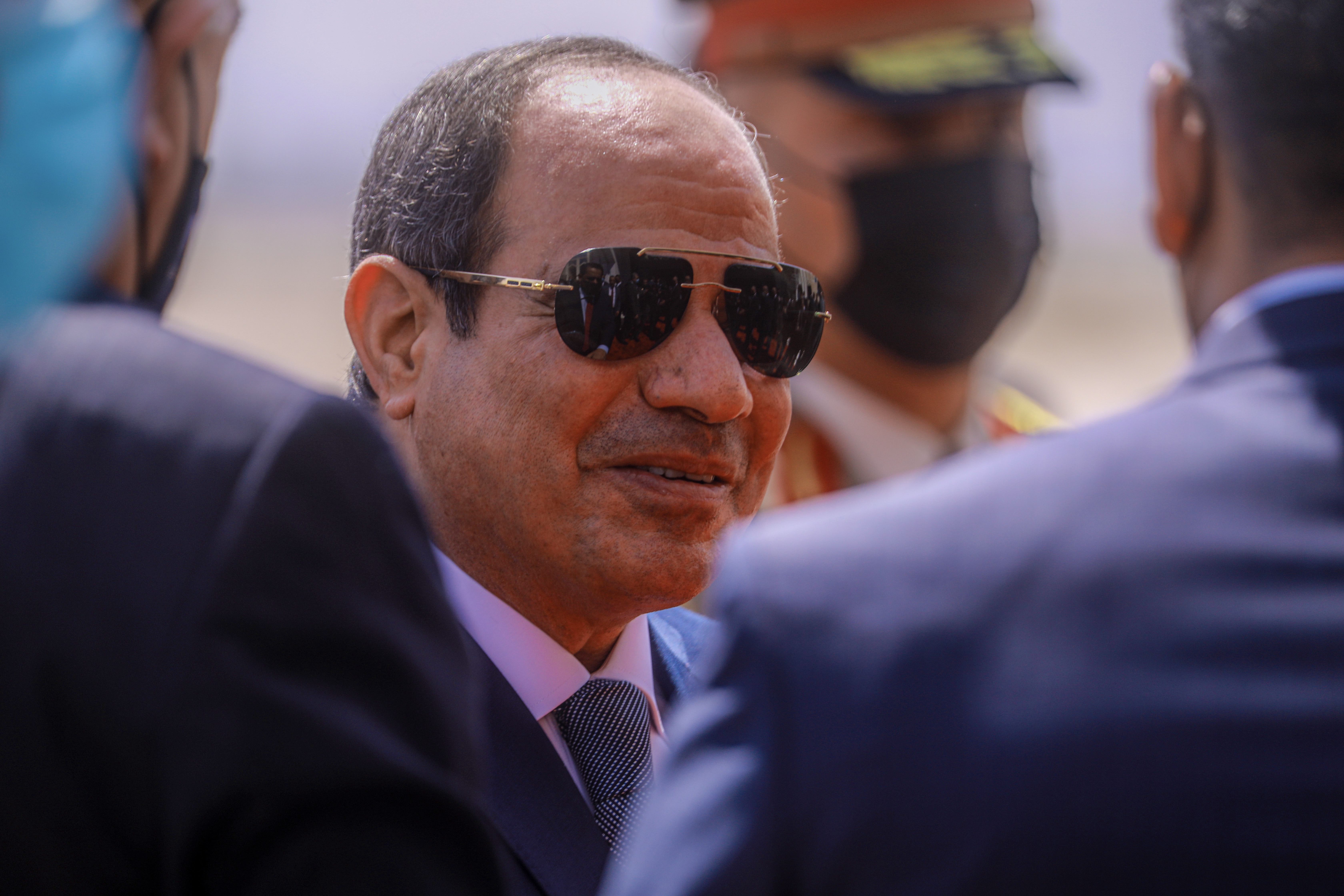 الرئيس المصري عبد الفتاح السيسي (د ب أ)