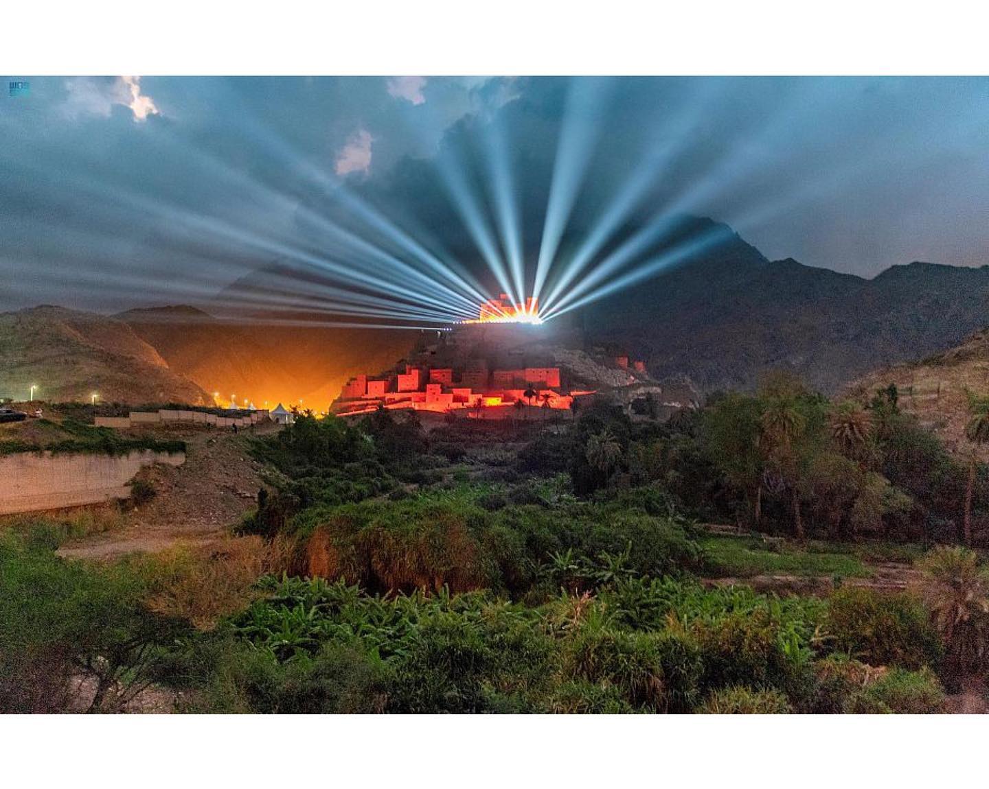 قرية عين الأثرية (واس)