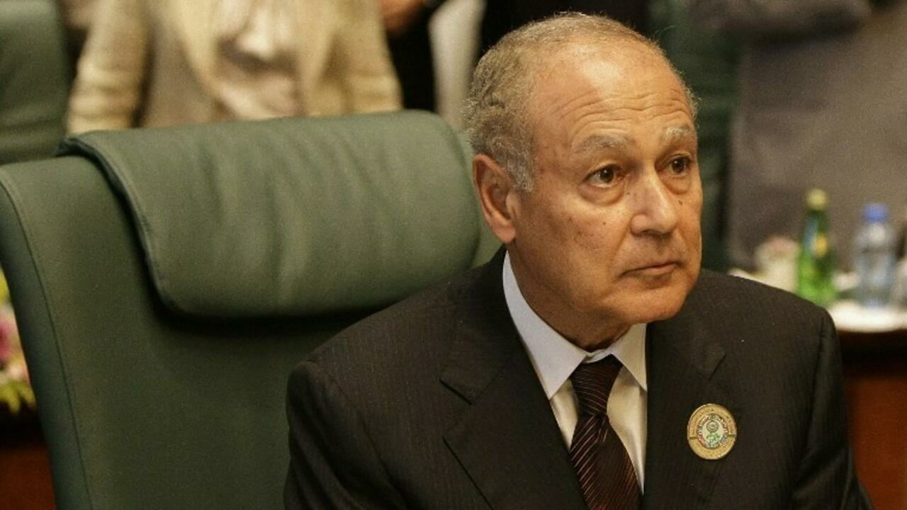 أحمد أبو الغيط الأمين العام للجامعة العربية (أ ف ب)