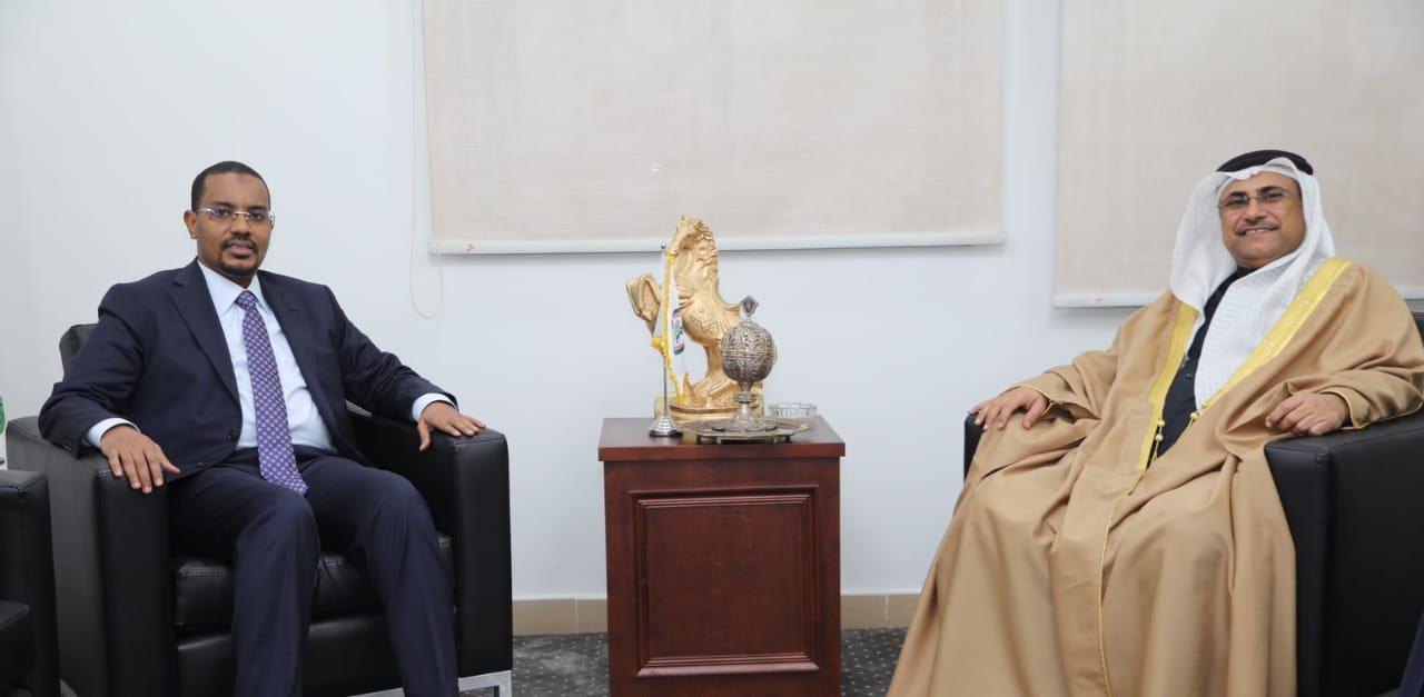 رئيس البرلمان العربي يستقبل سفير الصومال (الأمة برس)