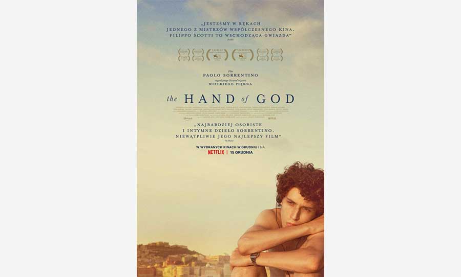 بروشور فيلم «كانت يد الله» (2021)