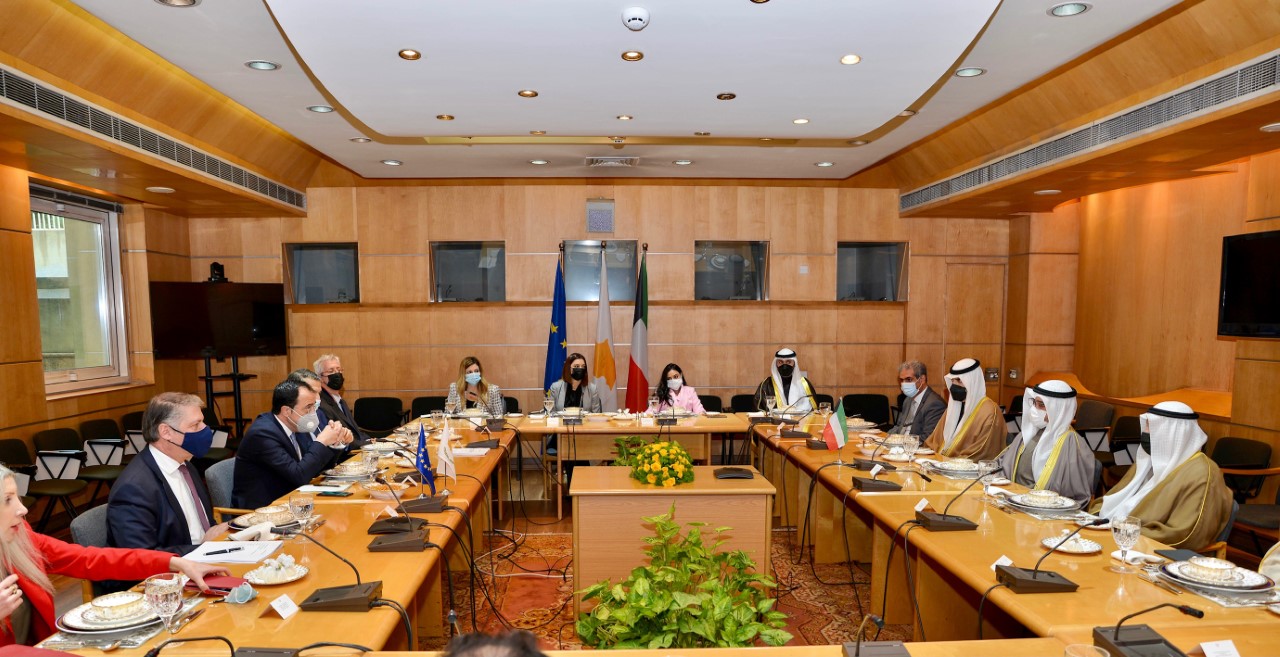 دولة الكويت وجمهورية قبرص تعقدان جلسة مباحثات ثنائية رسمية في العاصمة نيقوسيا   