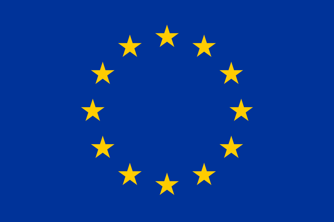 علم الاتحاد الأوروبي ( ويكيبيديا)