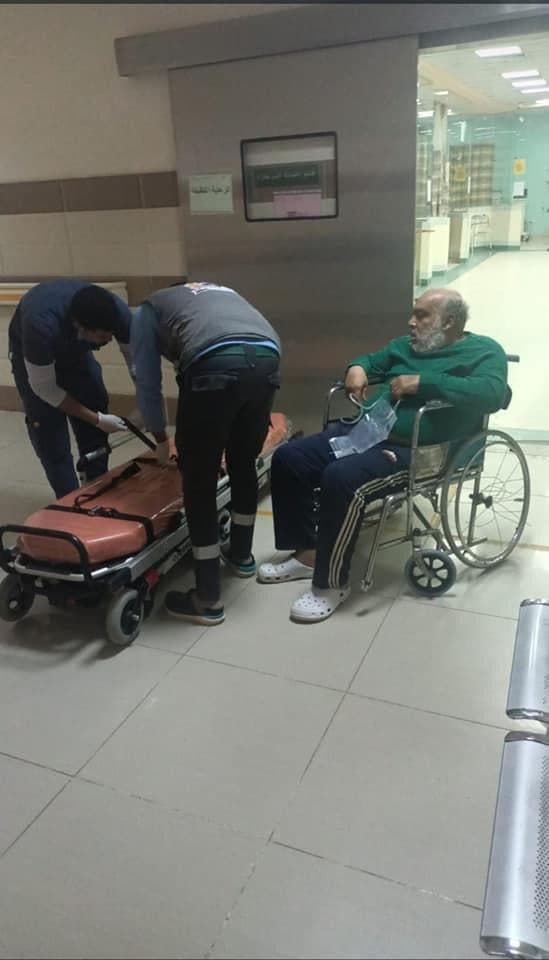 نقل الفنان إلى دور رعاية