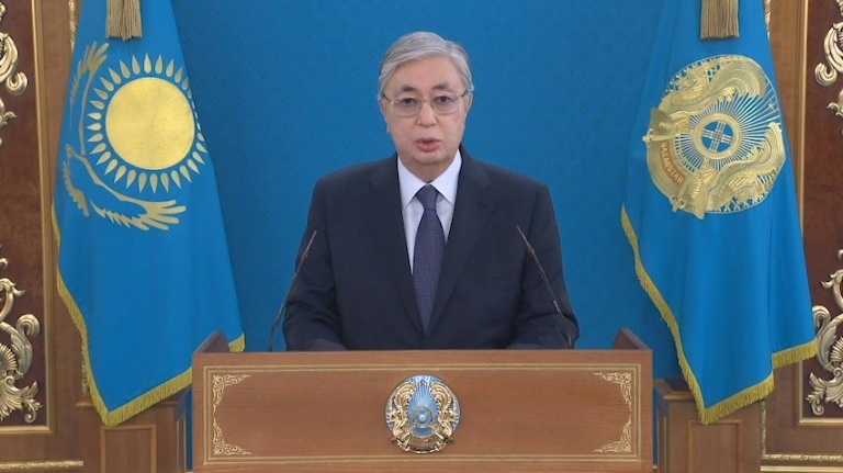 رئيس كازاخستان قاسم جومارت توكاييف (أ ف ب)