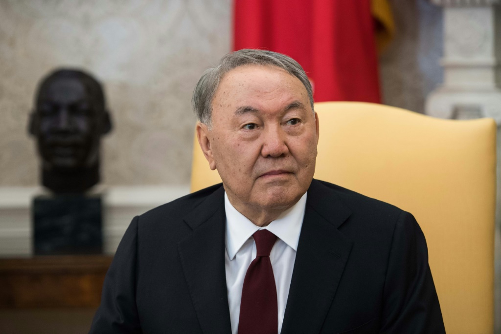    كان نور سلطان نزارباييف أول رئيس لكازاخستان المستقلة (أ ف ب)