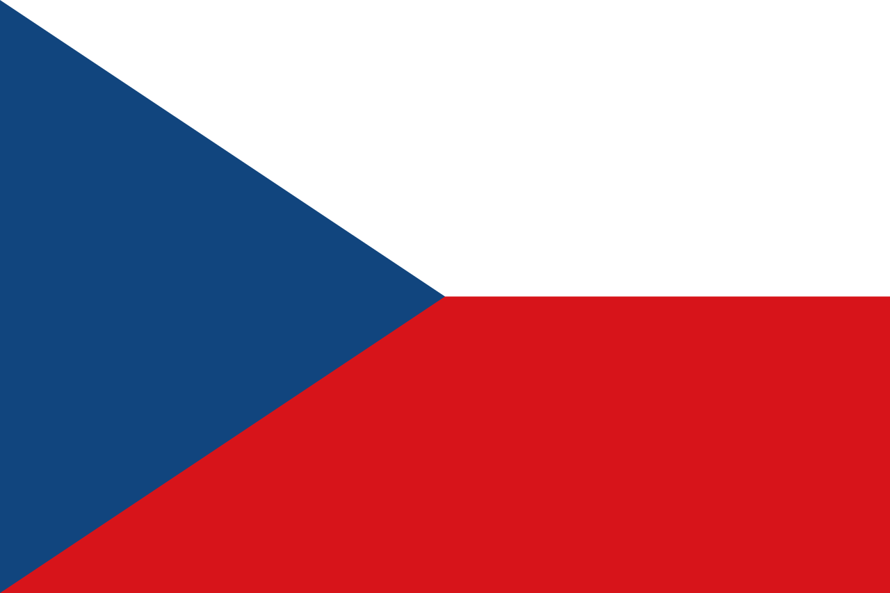 علم جمهورية التشيك (ويكيبيديا)