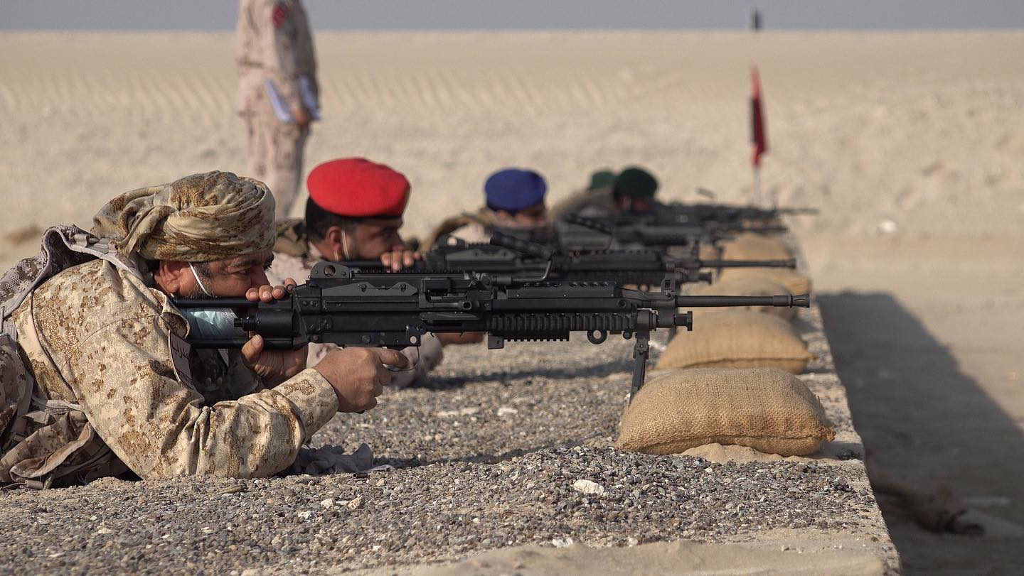 القوات الإماراتة اثناء تمرين درع الامارات ( ارشيف - وام)