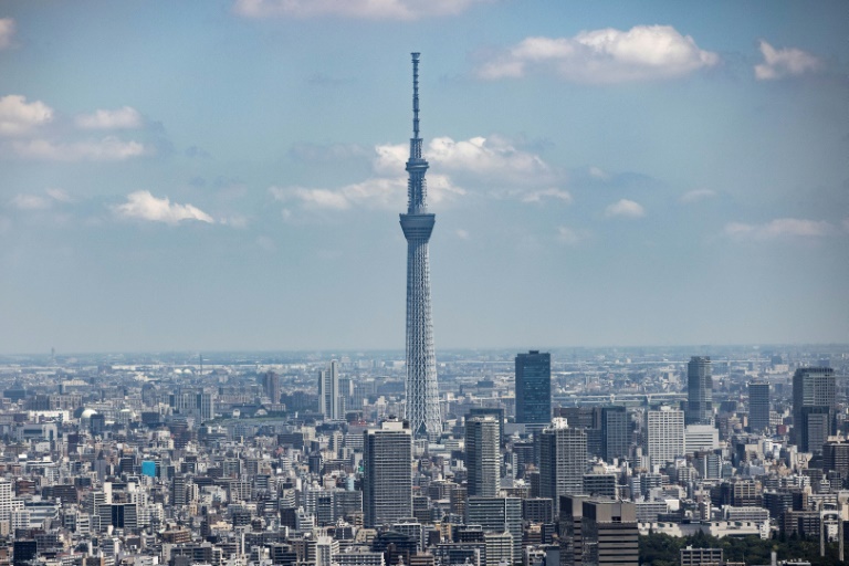 صورة لمدينة طوكيو التقطت في 19 تموز/يوليو 2021(ا ف ب)
