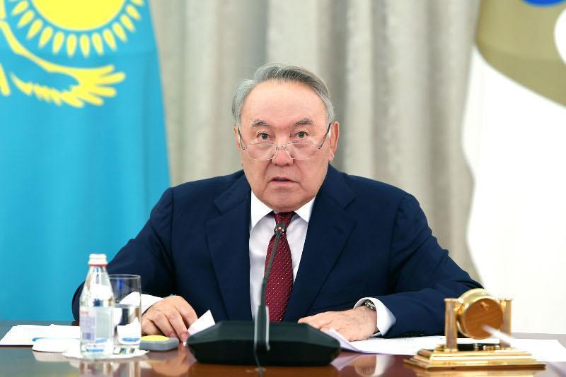 الرئيس الكازخستاني  نزارباييف أليكسي (وكالة الأنباء الكازخستانية)