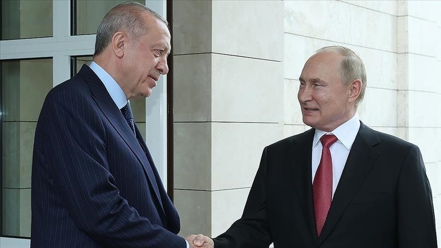 اردوغان وبوتين في لقاء سابق - الأناضول