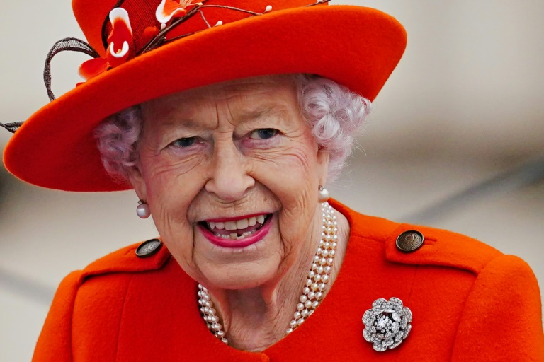  الملكة اليزابيث الثانية خلال حفل في لندن في 7 تشرين الاول/اكتوبر 2021(ا ف ب)