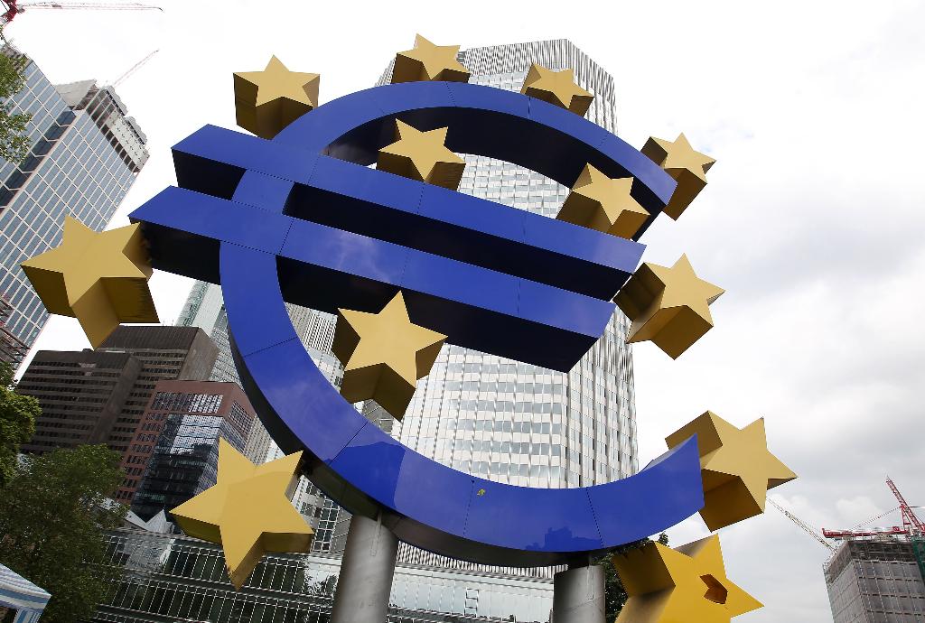كان المركزي الأوروبي أكد مرارا في الفترة الأخيرة على تقديراته التي تشير إلى أن معدلات التضخم في 2022 ستنخفض تدريجيا (أ ف ب)