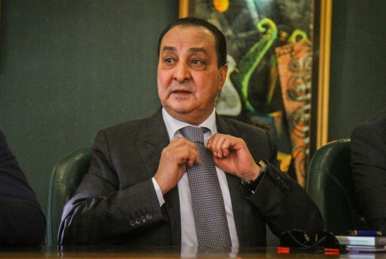 رجل الأعمال المصري محمد الأمين في حفل في القاهرة في 26 تشرين الثاني/نوفمبر 2015 (ا ف ب)