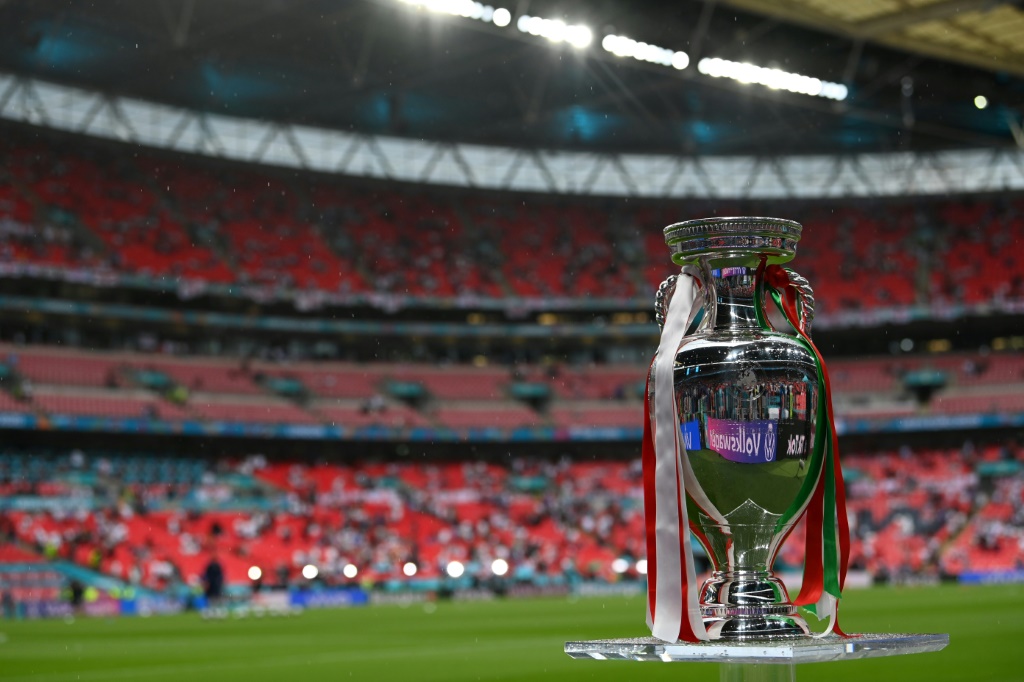 استضاف ملعب ويمبلي في لندن نهائي كأس أوروبا 2020 التي أقيمت في عام 2021 بسبب الجائحة(ا ف ب)