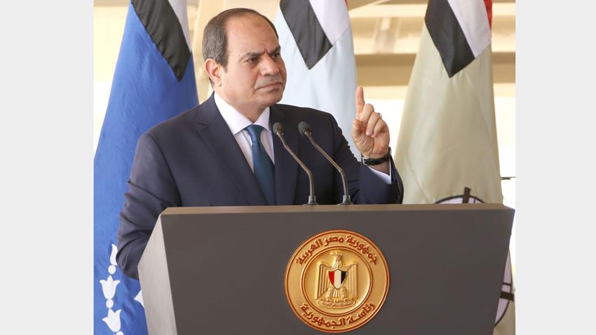 الرئيس المصري عبد الفتاح السيسي (موقع رئاية الجمهورية)