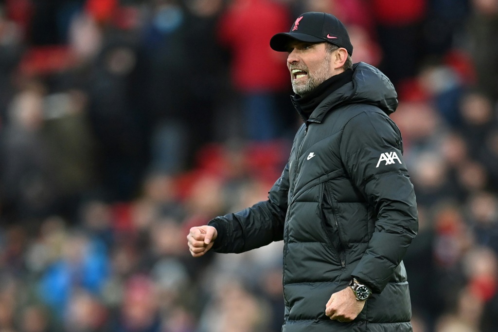 مدرب ليفربول الالماني يورغن كلوب (ا ف ب)
