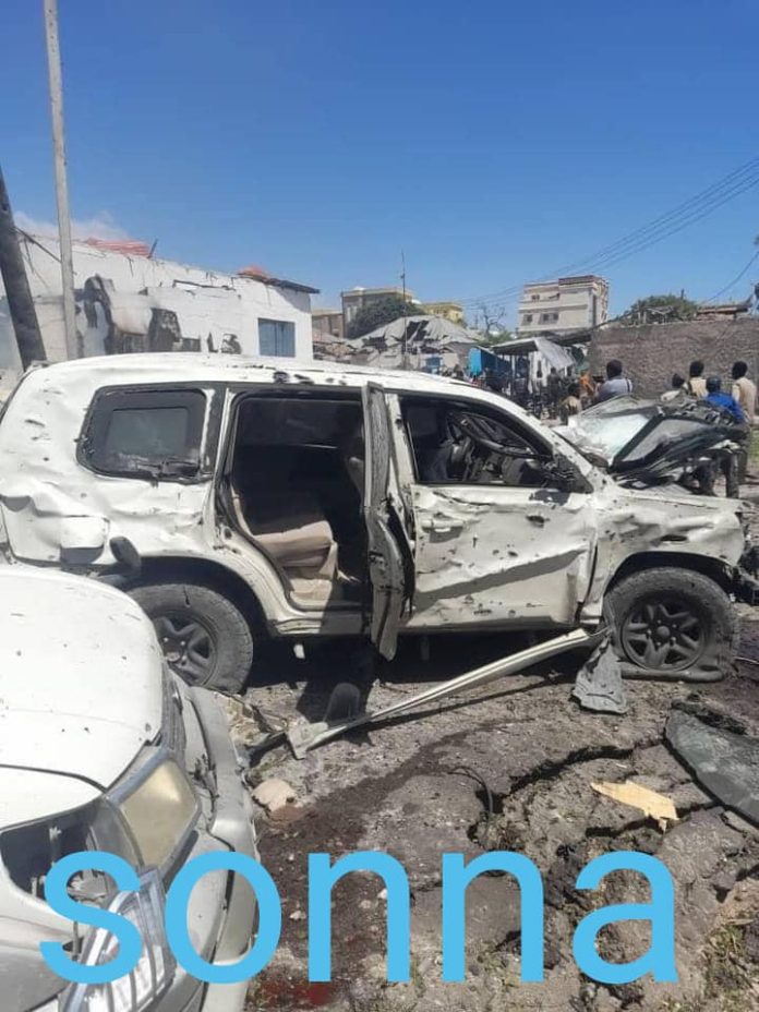 صورة ارشفية لهجوم على  مراكز شرطة في الصومال (صونا)