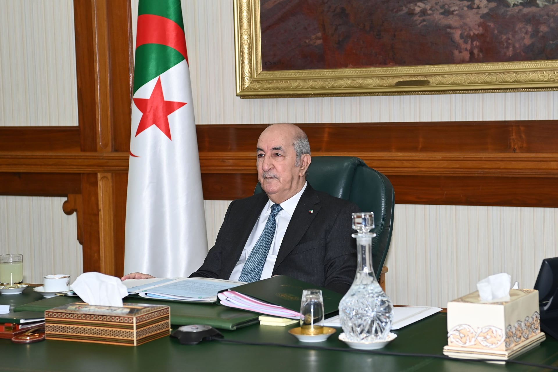 الرئيس الجزائري عبد المجيد تبون (الرئاسة الجزائرية)