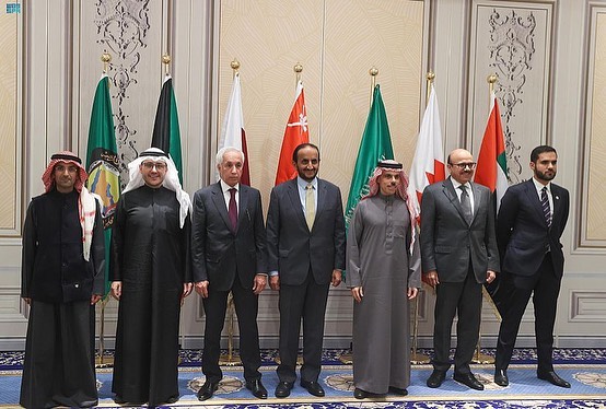 وزير الخارجية السعودي  يرأس اجتماع وزراء خارجية دول مجلس التعاون (واس)