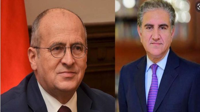 وزير الخارجية الباكستاني شاه محمود قريشي يجري  اتصالا هاتفيا مع وزير الخارجية البولندي زبيغنيو راو(وكالة الأنباء الباكستانية )
