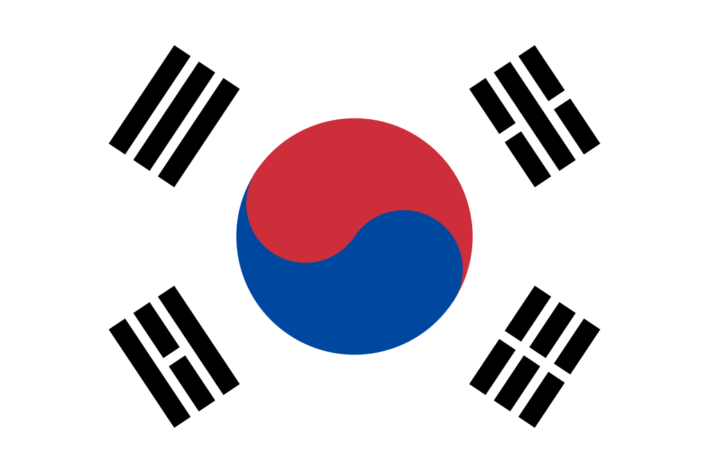 علم كوريا الجنوبية-ويكيبيديا
