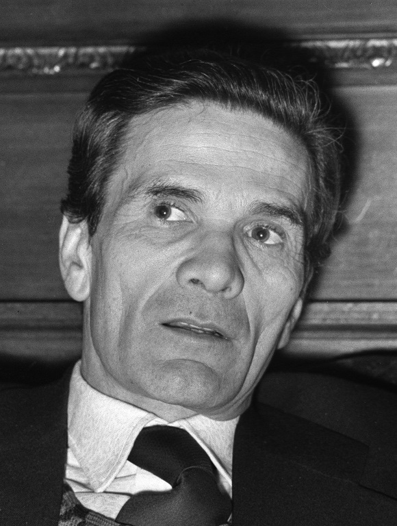 بيير باولو بازوليني في باريس في شباط/فبراير 1972 (ا ف ب)