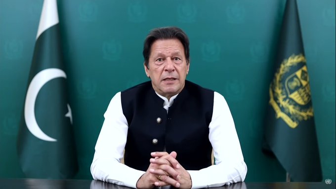  رئيس الوزراء الباكستاني عمران خان (الصورة عن وكالة الأنباء الباكستانية)