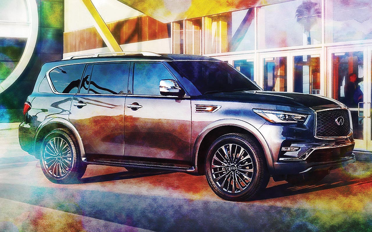 تكليف الفنانين باستلهام أعمالهم من علامة إنفينيتي التجارية، حيث أبدعوا ما مجموعه 24 لوحة فنية (تواصل اجتماعي)