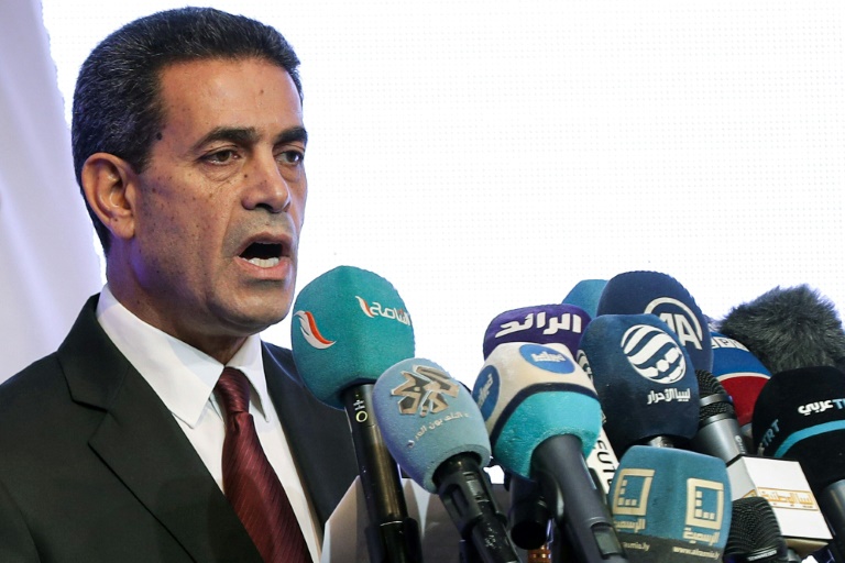 رئيس المفوضية العليا للانتخابات في ليبيا عماد السايح (أ ف ب)