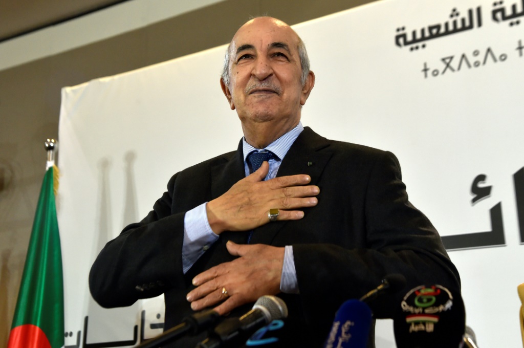 الرئيس الجزائري عبد المجيد تبون(ا ف ب)