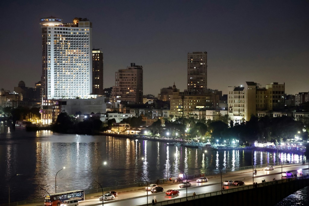    منظر عام من القاهرة في 25 كانون الثاني/يناير 2022 (أ ف ب)