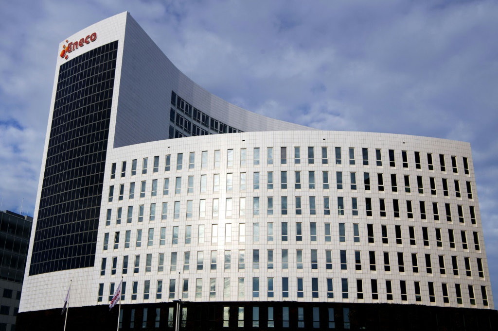    مقر شركة إينيكو في روتردام في هولندا في صورة التُقطت في 25 تشرين الثاني/نوفمبر 2019 (أ ف ب)
