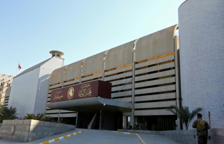 مبنى البرلمان العراقي في السابع من شباط/فبراير 2022 (ا ف ب)