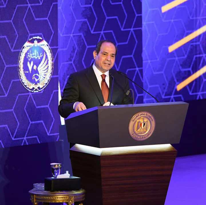 الرئيس المصري عبد الفتاح السيسي (صفحة الرئاسة المصرية)
