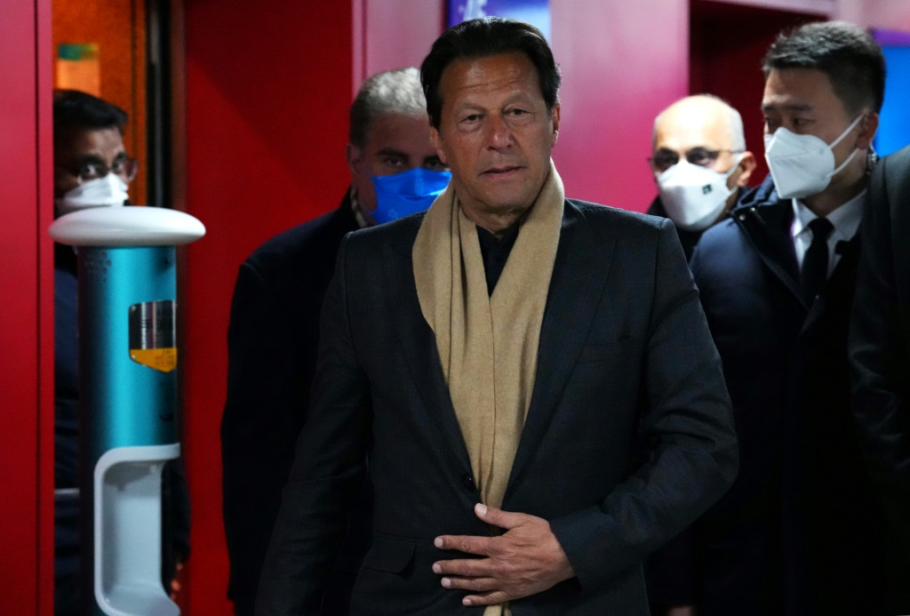 رئيس الوزراء الباكستاني عمران خان (أ ف ب)