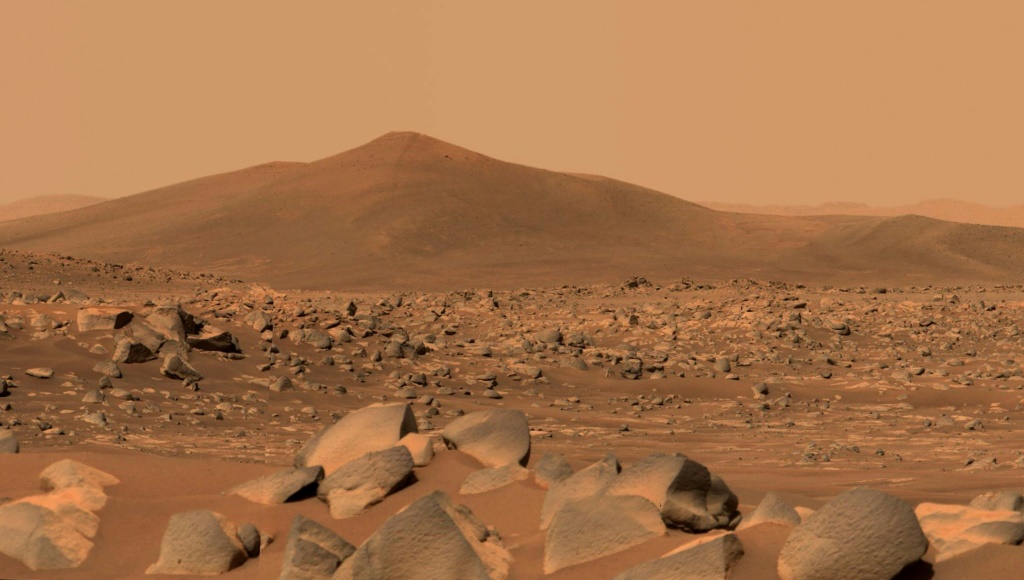 يقول العلماء إن المريخ هادئ للغاية في معظم الأوقات (أ ف ب)