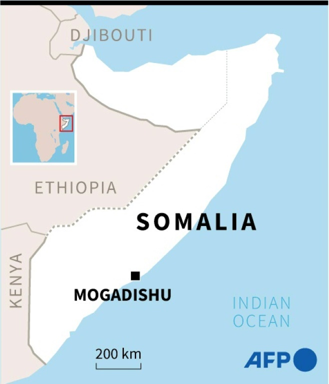 خريطة الصومال (ا ف ب)