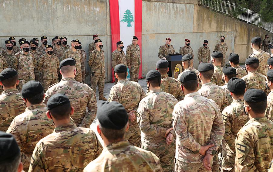 عناصر من الجيش اللبناني (موقع الجيش اللبناني على الفيسبوك)