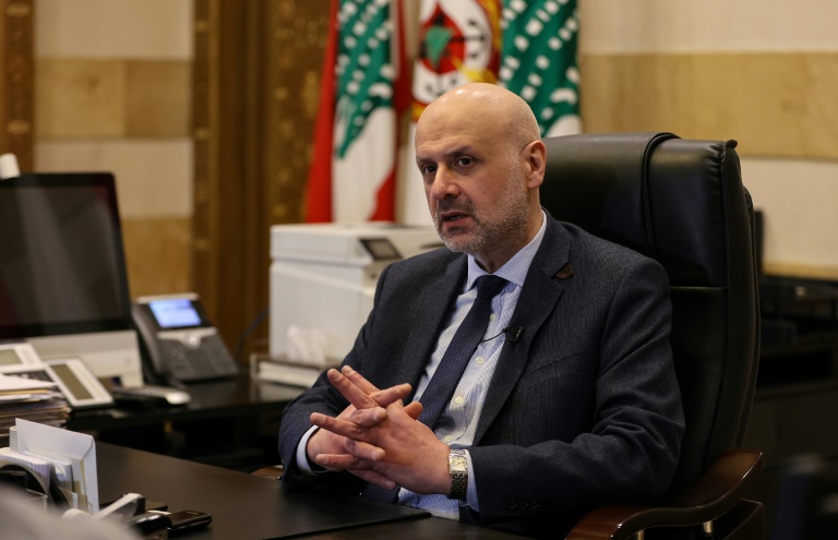 وزير الداخلية اللبناني، بسلم مولوي (أ ف ب)