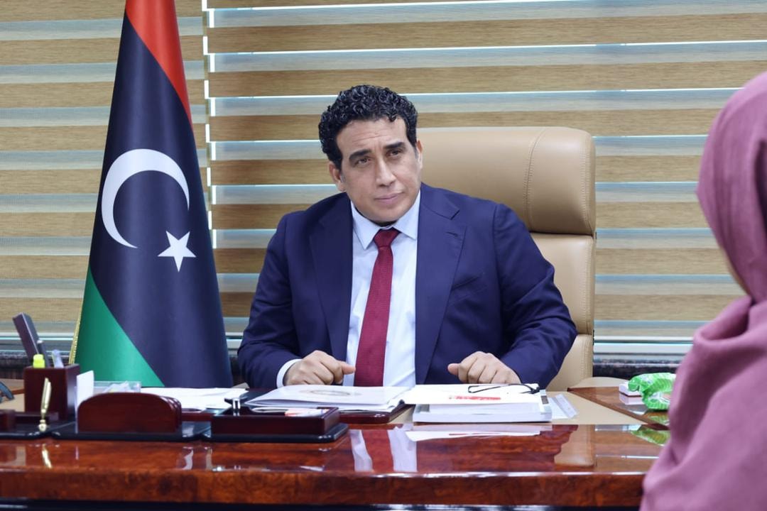 رئيس المجلس الرئاسي الليبي محمد المنفي (مجلس الرئاسة الليبي)