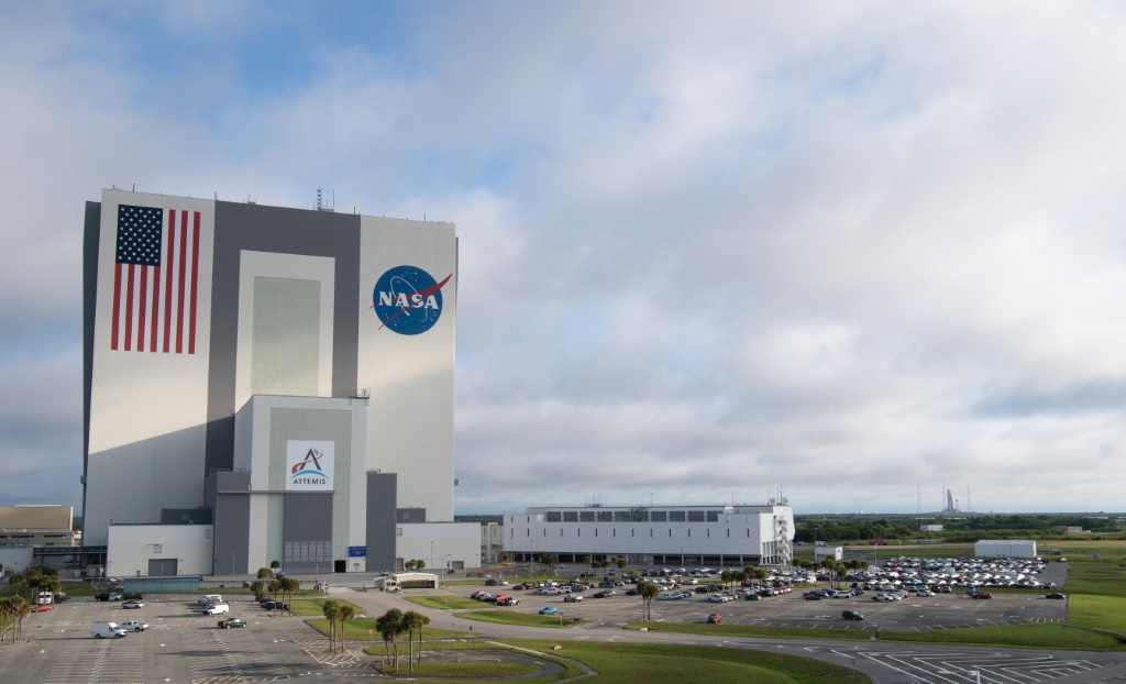 المبنى المخصص للتجميع في مركز كينيدي التابع لوكالة الفضاء الأميركية(ناسا) في ولاية فلوريدا (اف ب)