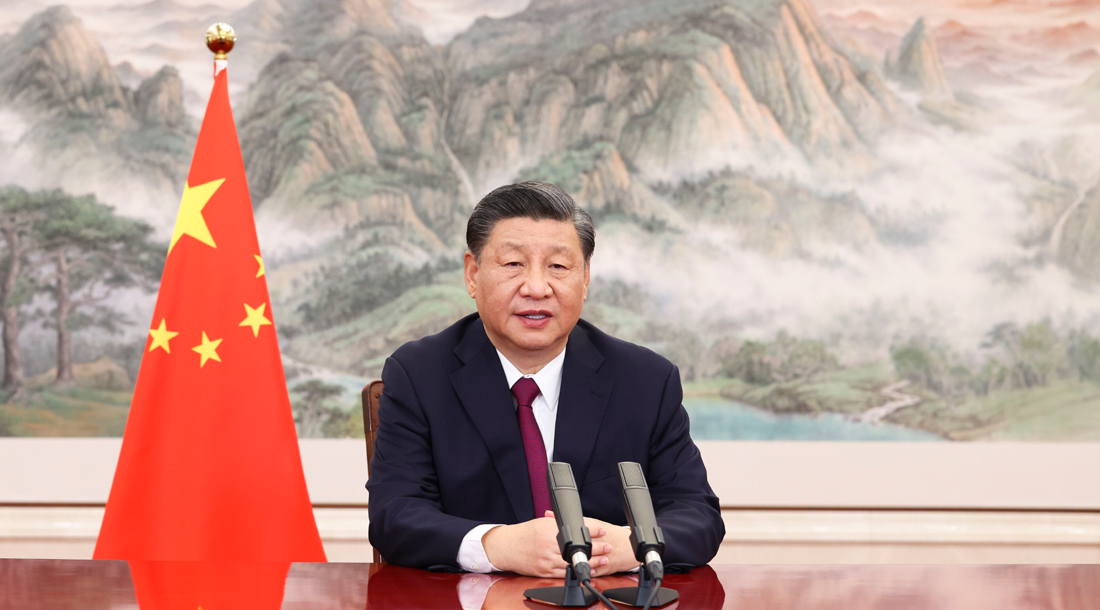 الرئيس الصيني شي جين بينج (موقع الرئاسة الصيني)