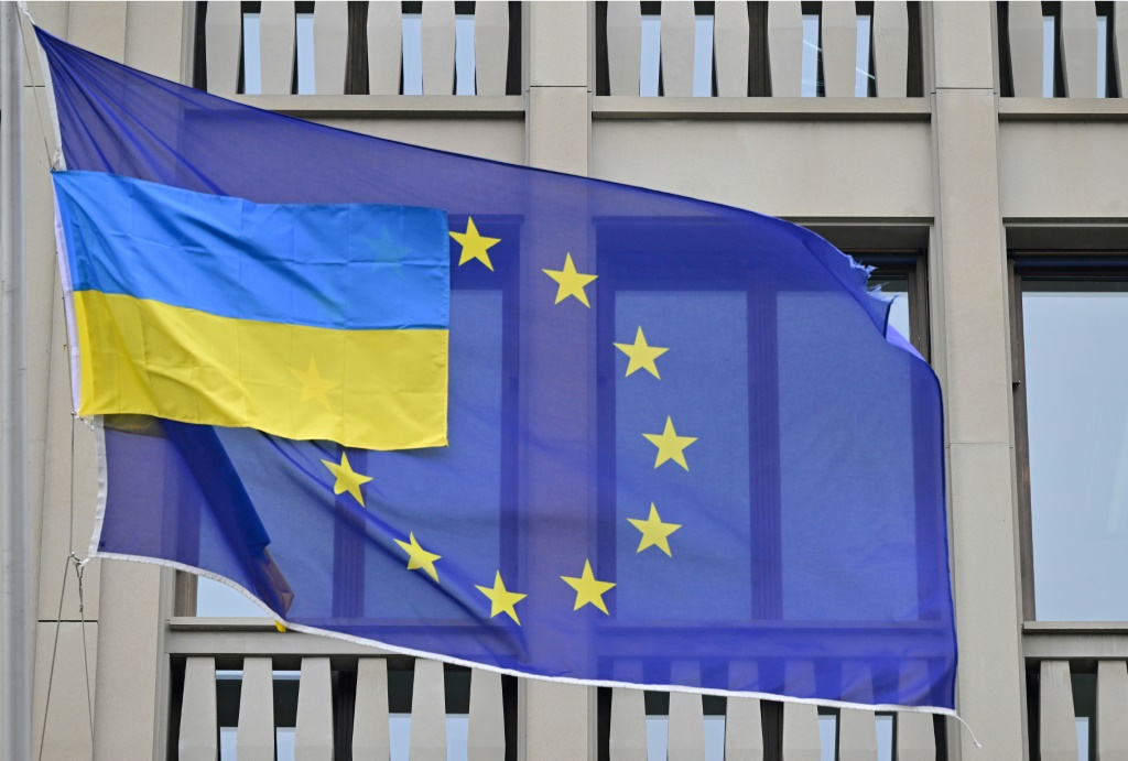 مستقبل غامض للاتحاد الأوروبي بعد حرب أوكرانيا (ا ف ب)