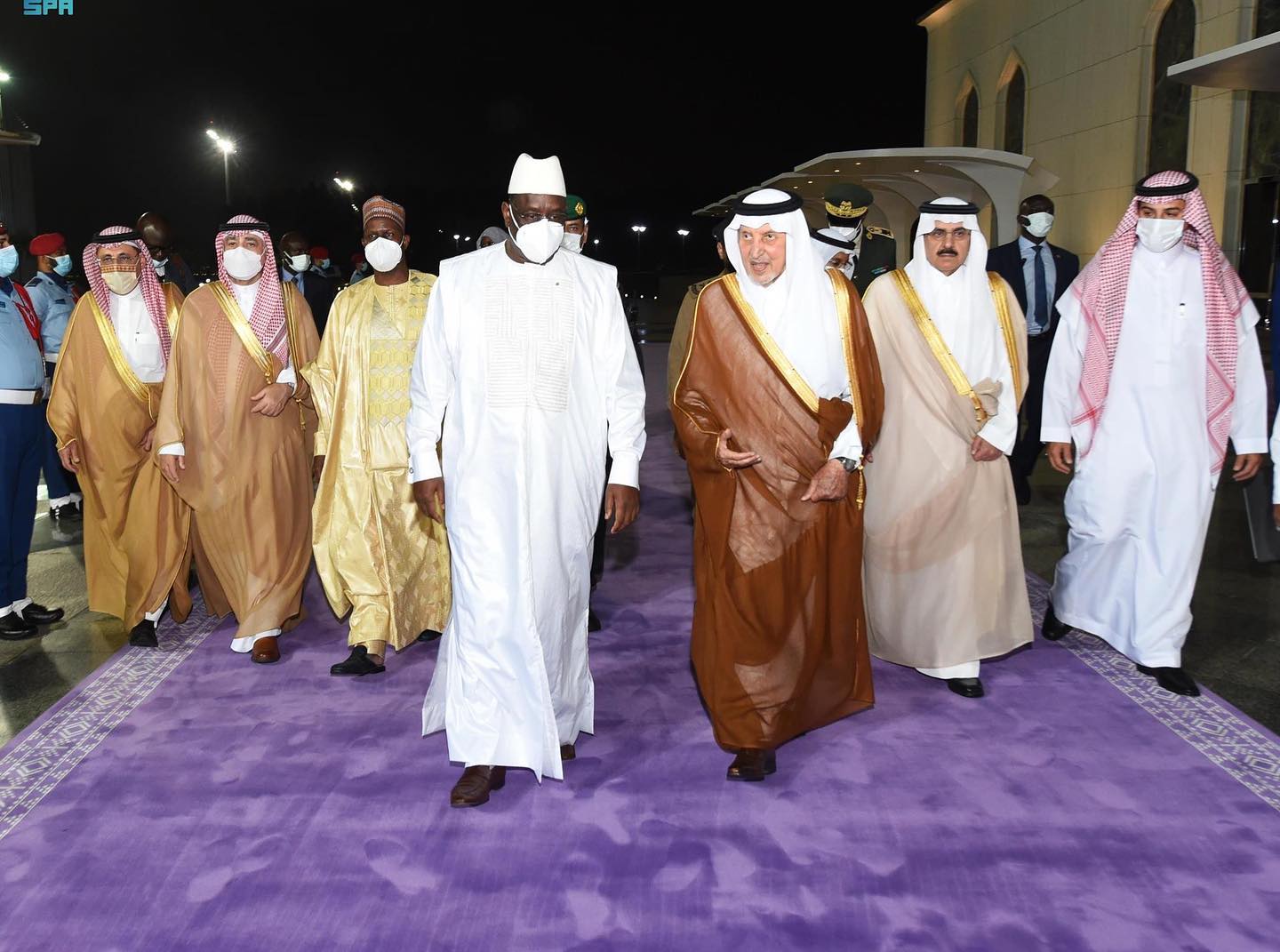 رئيس جمهورية السنغال يصل إلى جدة (واس)