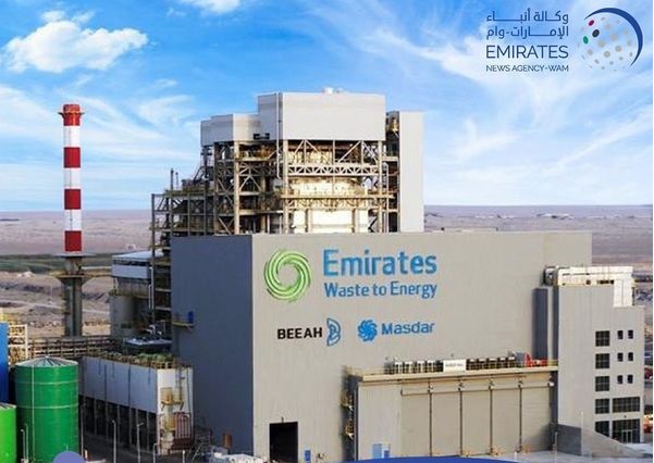 الإمارات انتهاء أعمال تشييد أول محطة في الدولة لتحويل النفايات إلى طاقة (وام)