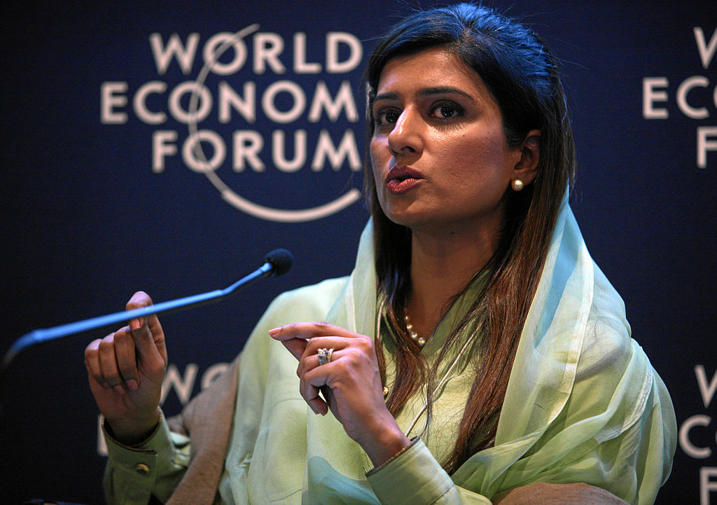 زيرة الدولة الباكستانية للشؤون الخارجية، هينا رباني خار(ويكبيديا)